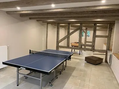 Tennis de table au sein de l'établissement Gîte « Les Basse des Grouets » ou à proximité
