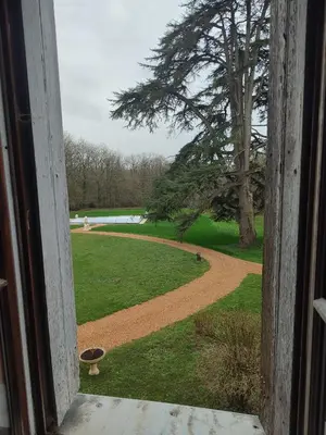 Jardin de l'établissement Château le haut villaumay