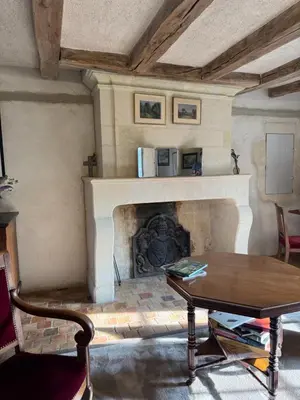 Coin salon dans l'établissement Le Clos Marie