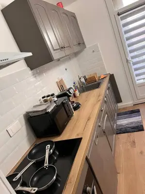 Cuisine ou kitchenette dans l'établissement * NEW STYLE proche de la gare *