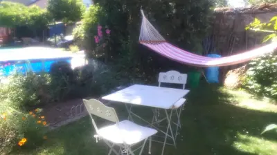 Jardin de l'établissement Chambres d'hôtes La Charmante
