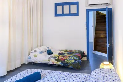 Un ou plusieurs lits dans un hébergement de l'établissement Gîte de Lisle