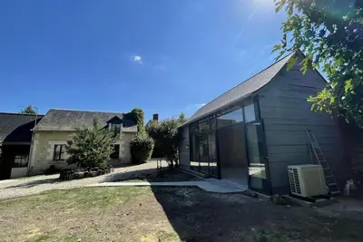 Bâtiment de la maison de vacances