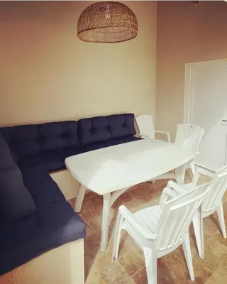 Coin salon dans l'établissement Gite Clos-Allegria com, Amboise, Châteaux de la Loire