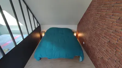 Un ou plusieurs lits dans un hébergement de l'établissement Loft proche Circuit 24 heures du Mans