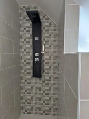 Salle de bains dans l'établissement Chambre d hôte Beaumont pied de bœuf