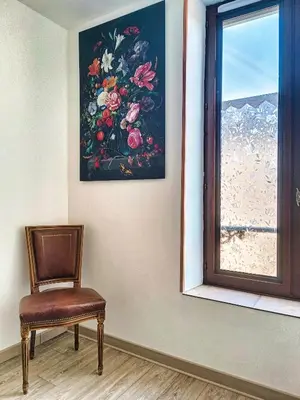 Coin salon dans l'établissement Maison Royale - Idéalement située à Blois