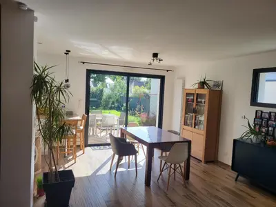Cuisine ou kitchenette dans l'établissement Chambre B&B - proche circuit 24 heures du Mans