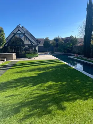 Jardin de l'établissement L’Aubépine