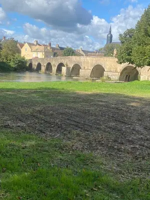 Paysage naturel près de la maison de vacances