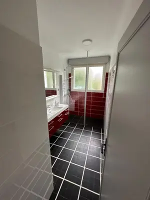 Salle de bains dans l'établissement Gîte d'Esila