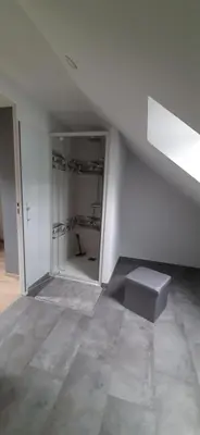 Salle de bains dans l'établissement le Nid Douillet