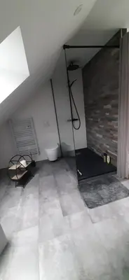 Salle de bains dans l'établissement le Nid Douillet