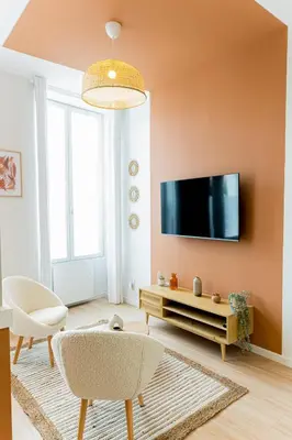 Télévision ou salle de divertissement dans l'établissement Le Terracotta - Superbe appartement - Hyper centre