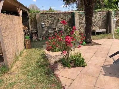 Jardin de l'établissement Maison de famille