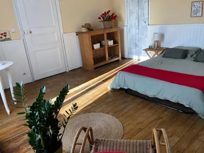 Un ou plusieurs lits dans un hébergement de l'établissement Maison de famille
