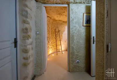 Plan de l'établissement La Troglo - Maison typique de notre région