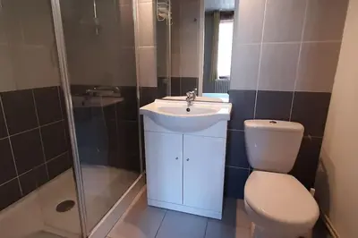 Salle de bains dans l'établissement Vaste appartement LE FAMILY avec vue sur la Vienne