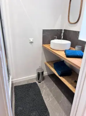 Plan de l'établissement Le Rabelais, superbe appartement en duplex, proche forteresse et monument historique