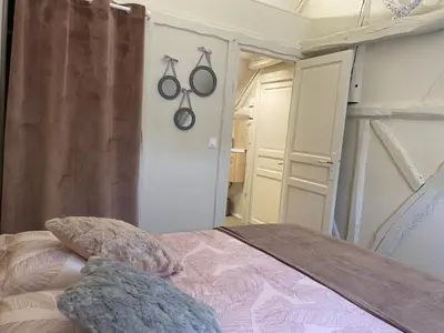 Un ou plusieurs lits dans un hébergement de l'établissement L'éloge de Vouvray, Orbois
