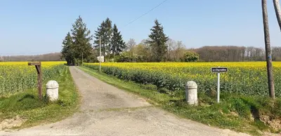 Paysage naturel près de la maison de vacances