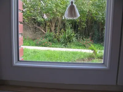 Jardin de l'établissement maisonette cosy Blois