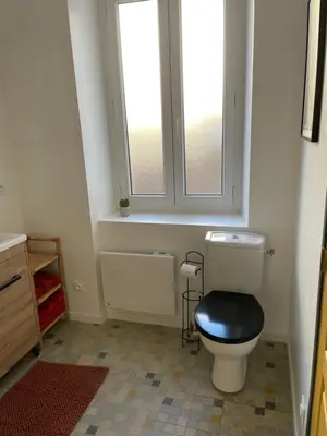 Salle de bains dans l'établissement Maison Familiale Les Tilleuls