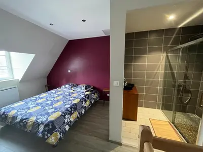 Un ou plusieurs lits dans un hébergement de l'établissement Maison Centre ville Blois