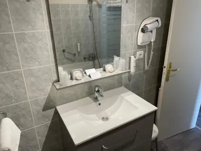 Salle de bains dans l'établissement Appartement Coeur de Ville