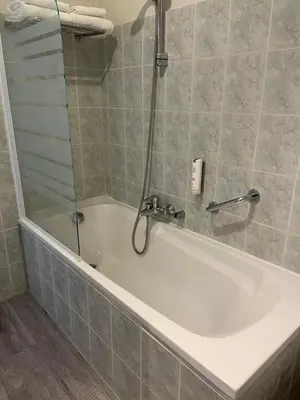 Salle de bains dans l'établissement Appartement Coeur de Ville