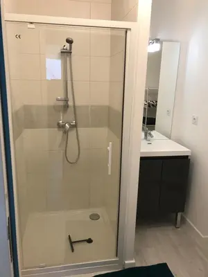 Salle de bains dans l'établissement Appartement numéro 4 ou numéro 8