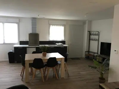 Cuisine ou kitchenette dans l'établissement Appartement numéro 4 ou numéro 8