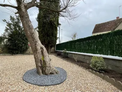 Jardin de l'établissement Maison n°4 aux portes du Zoo de Beauval