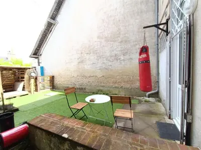 Terrasse ou espace extérieur de l'établissement Escapade blésoise