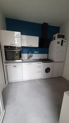 Cuisine ou kitchenette dans l'établissement Escapade blésoise