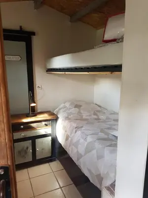 Un ou plusieurs lits dans un hébergement de l'établissement La maisonnette 301