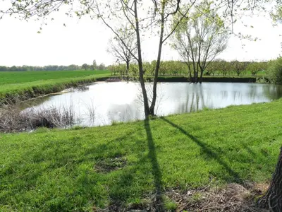 Paysage naturel près de la maison de vacances