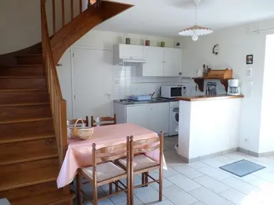 Cuisine ou kitchenette dans l'établissement La maison d'angel