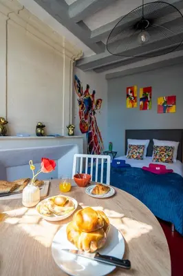 Nourriture dans l'appartement ou à proximité