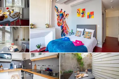 Cuisine ou kitchenette dans l'établissement Sophie 2 pers à 20 minutes de Beauval