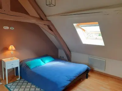 Un ou plusieurs lits dans un hébergement de l'établissement La Ferme Neuve