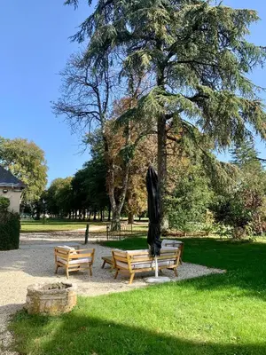 Jardin de l'établissement Château de l'Epinay - Domaine du Marquis de Lafayette