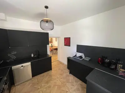 Cuisine ou kitchenette dans l'établissement Château de l'Epinay - Domaine du Marquis de Lafayette