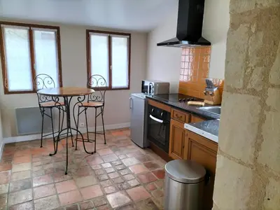 Cuisine ou kitchenette dans l'établissement Domaine de BELLEVUE