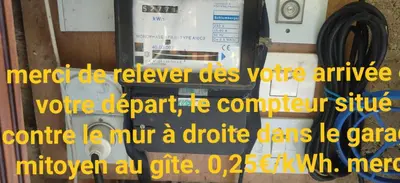 Plan de l'établissement Gîte indépendant, clim et grand parking extérieur