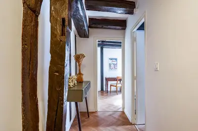 Plan de l'établissement Appartement tout confort Vieux Tours avec parking privé 4p