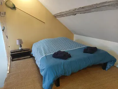 Un ou plusieurs lits dans un hébergement de l'établissement Maison entre Loire et châteaux