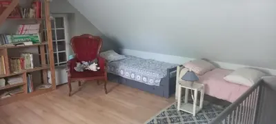 Bibliothèque dans le B&B/chambre d'hôtes
