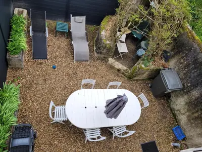 Jardin de l'établissement Gite chez Odile maison entiere 6 personnes