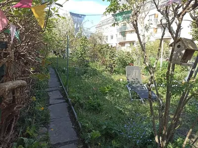 Jardin de l'établissement B&B during the 24Hours week / Le Mans Legend